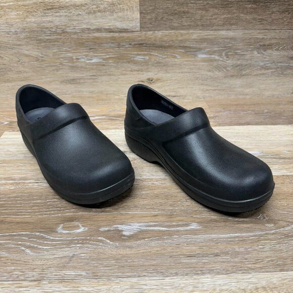 Crocs Black Neria Pro II Slip Resistant Work Clog Women s Size 7W - Picture 6 of 6